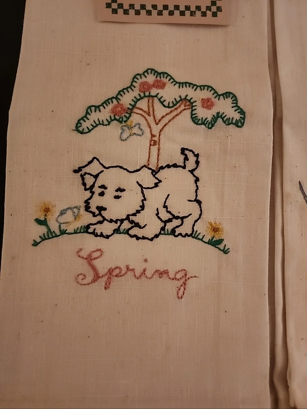 New Could be Vintage Lint Free Tea Towel, Tomorrow's Heirloom, Set Of 3, Mervyns
